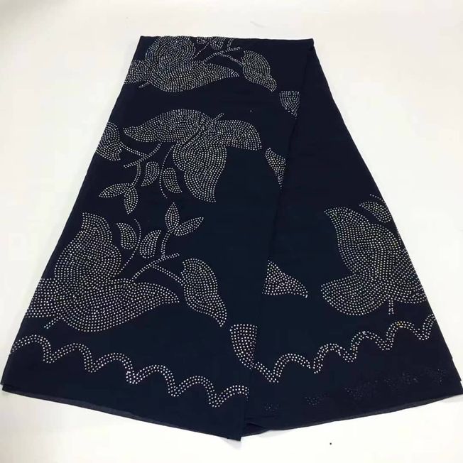 High Quality Silky Chiffon Fabric Material 128