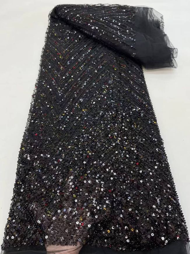 High Quality Handbeaded Fabric Material 517