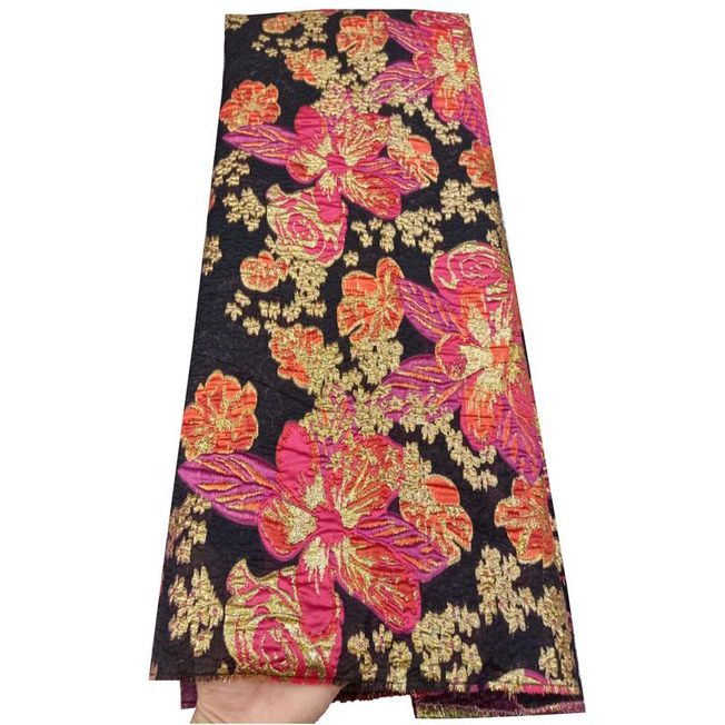 High Quality Jacquard Brocade Fabric Material 177