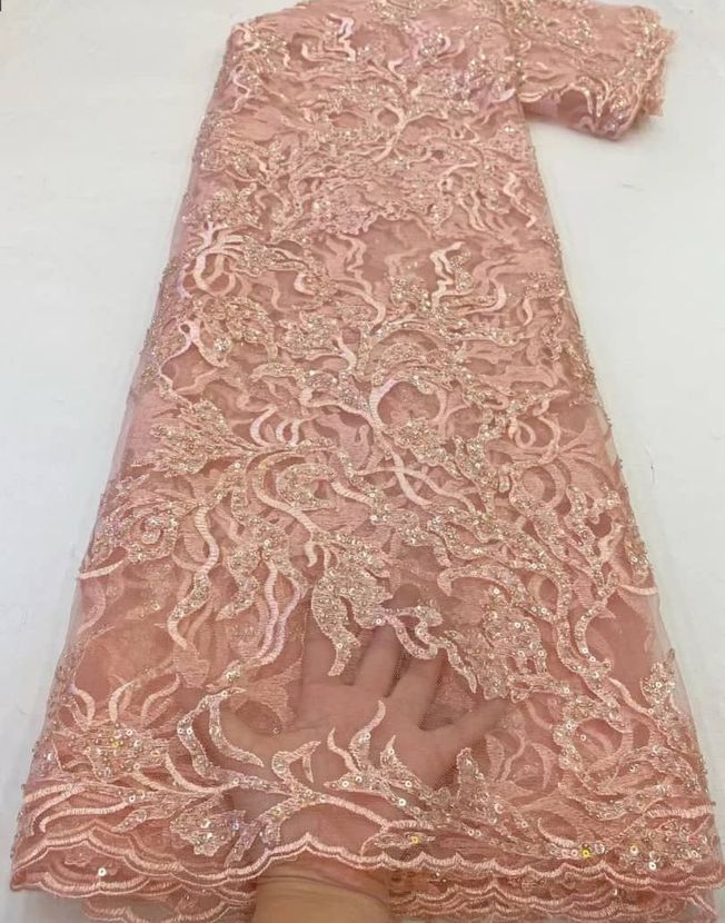 High Quality Handbeaded Fabric Material 228