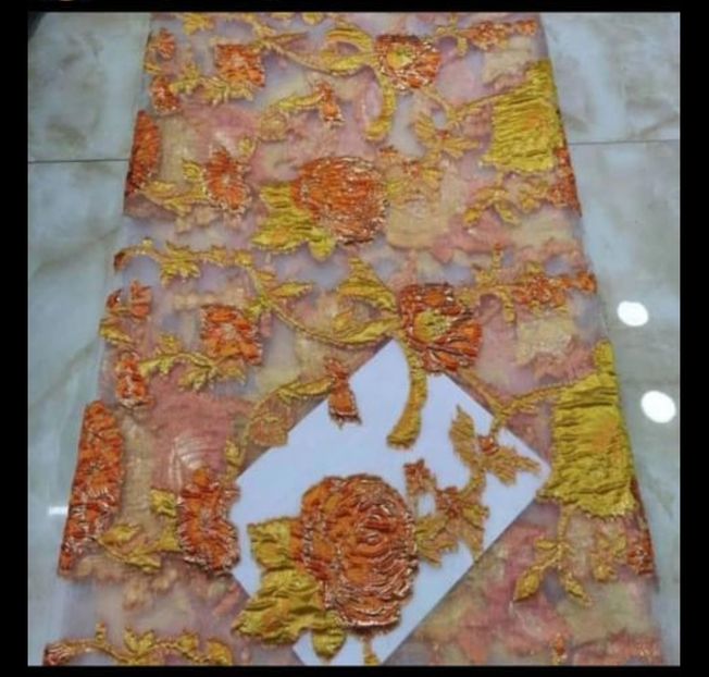 High Quality Jacquard Brocade Fabric Material 153