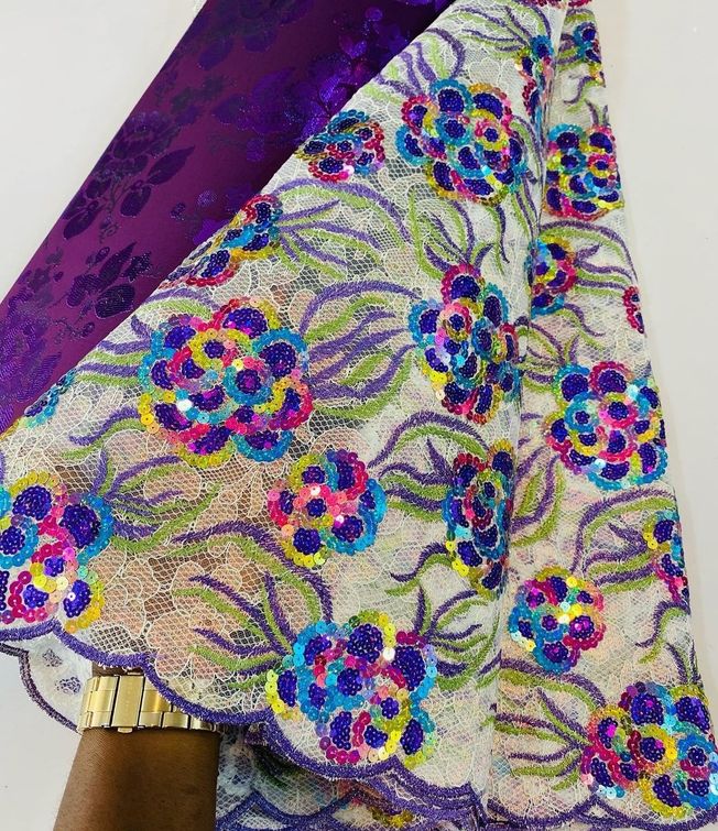 Luxury HoH Inspired Fabric Material HO 04
