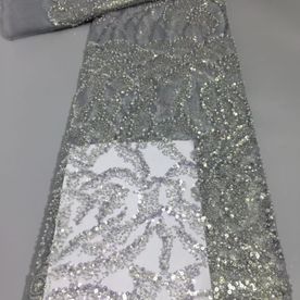 High Quality Handbeaded Fabric Material HA 465