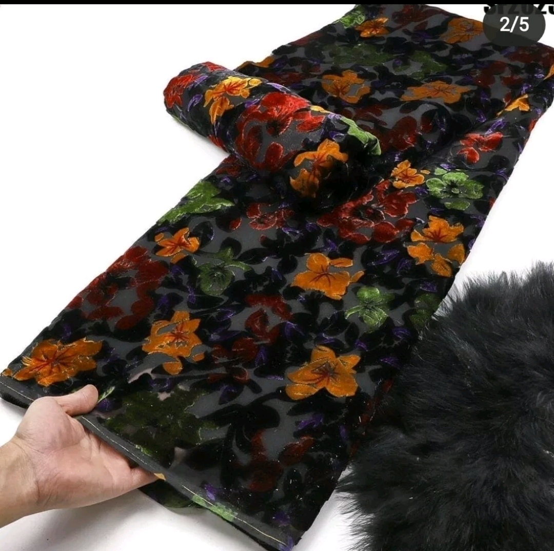 High Quality Velvet Fabric Material VE 04
