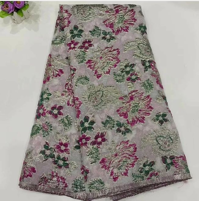 High Quality Jacquard Brocade Fabric Material Jac 04