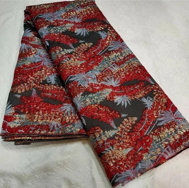 High Quality Jacquard Brocade Fabric Material 016