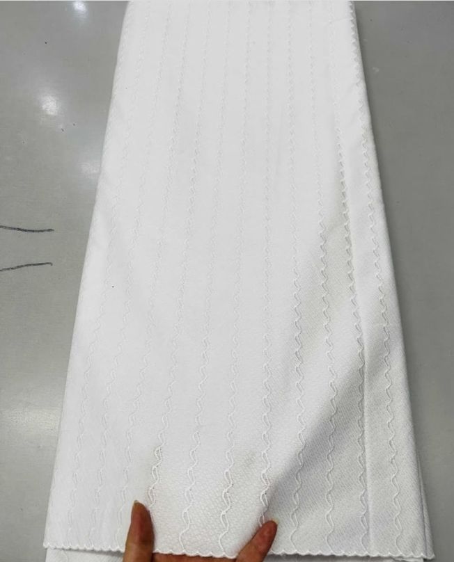 High Quality 100% Men Swisss Cotton Atiku Brocade 202308