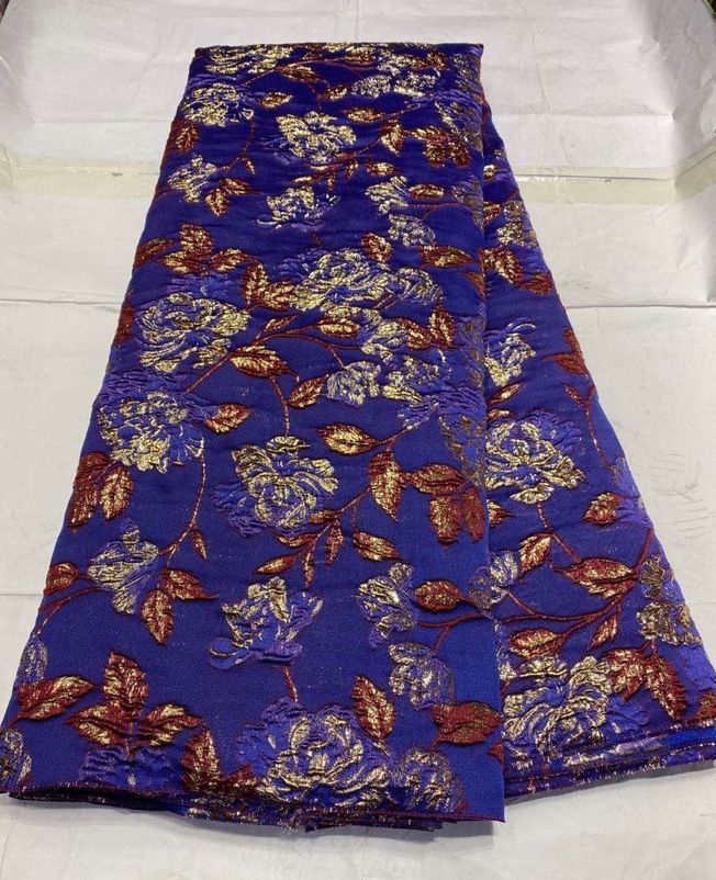 High end Embroidered Jacquard Brocade EM028